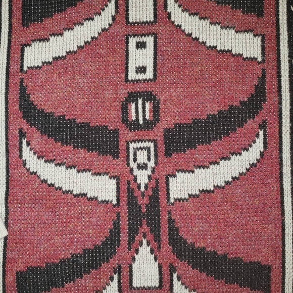 Vintage 1980s College Point Acrylic Sweater Southwestern Design Size Small (A3) - Picture 2 of 5